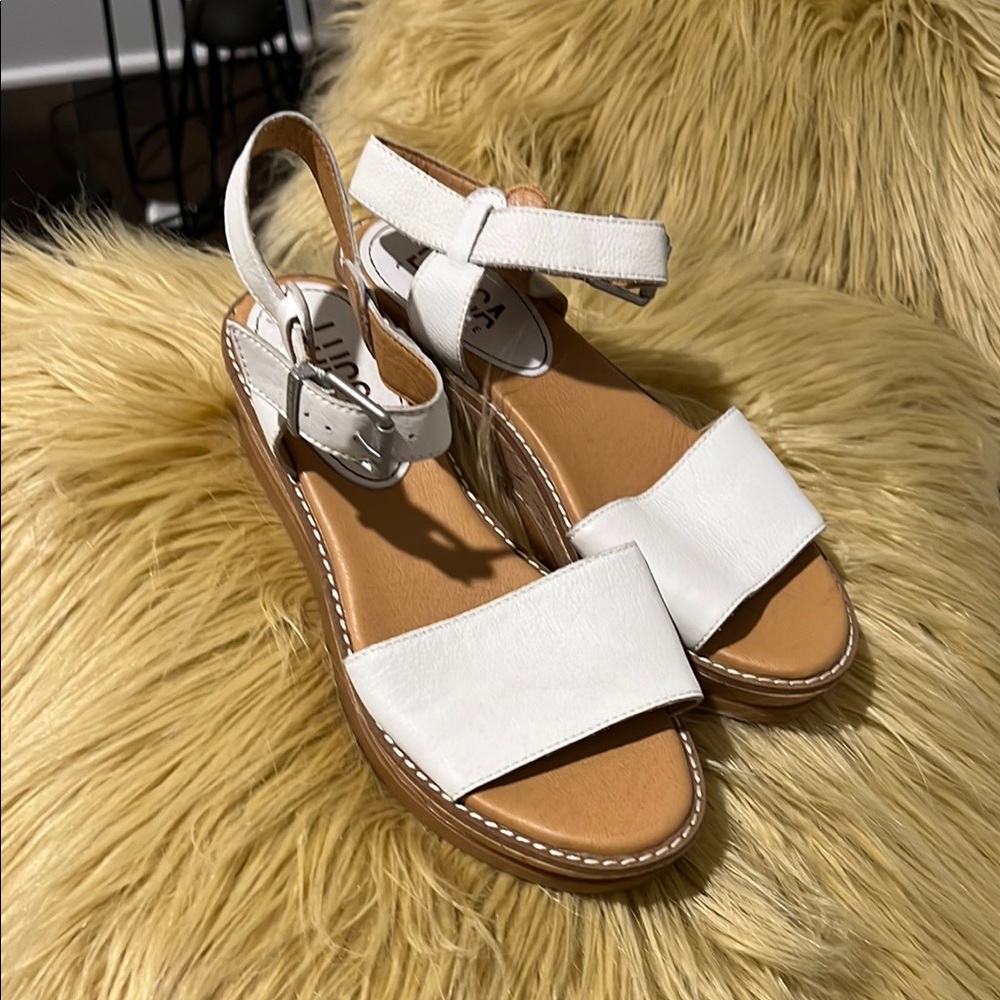 Women's White Sandals